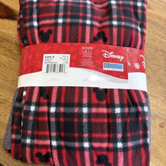 NEW Men's Disney MIckey Mouse Christmas Pajamas - Size XL - Picture 3 of 3